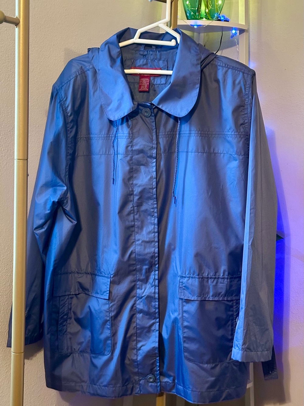 Haband Tudor Court women’s navy blue hooded jacket-PRELOVED/EXCELLENT CONDITION